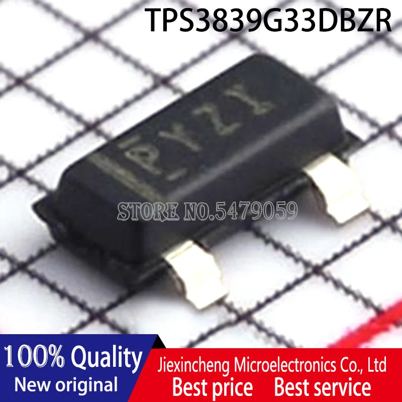 20個TPS3839G33DBZRマーキング: pyzi TPS3839G33 TPS3839 SOT23-3新オリジナル