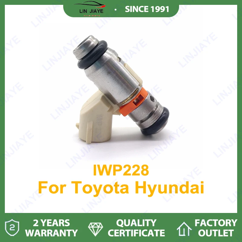 1/4 Uds inyector de combustible IWP228 para Toyota Flex Hyundai Tucson y Santa Fe Flex inyección de motor IWP 228 IWP-228 nuevo