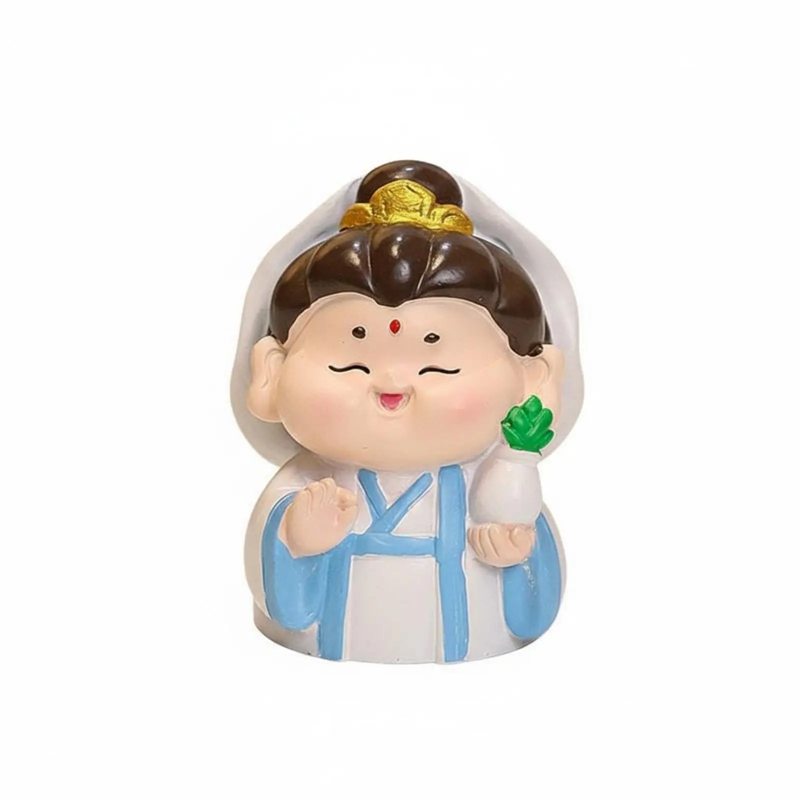 Statuette du Dieu de la Richesse, objet de collection, statue Shen de la Fortune, figurine du Dieu de la Richesse pour adultes, pour tableau de bord de voiture