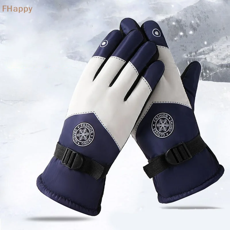 Ski Gloves Winter Gloves For Women Men Snowboard Mittens Touchscreen Gloves Snowmobile Motor Waterproof Thermal Snow Gloves