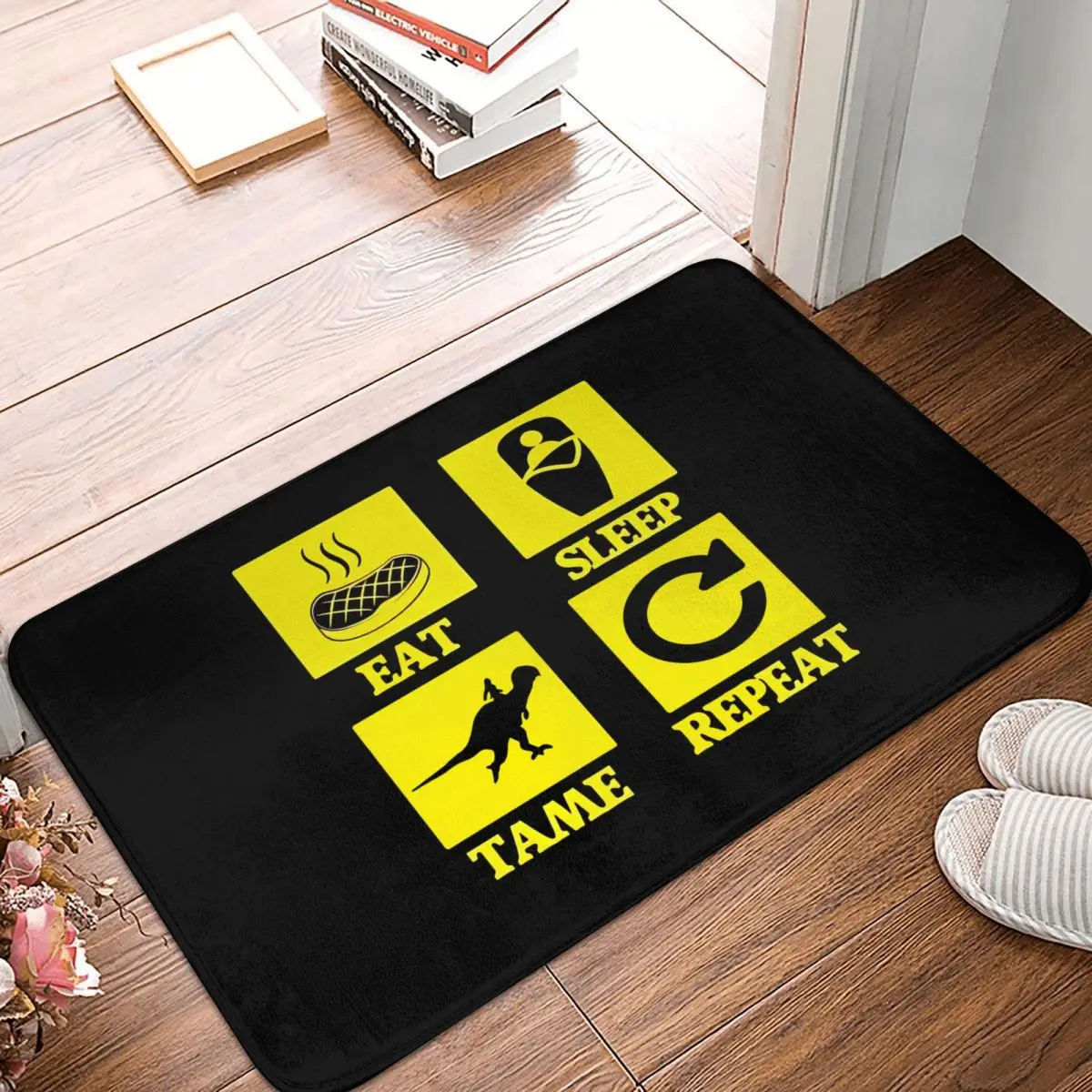 ARK Survival Evolved Game Anti-Slip Doormat Living Room Mat Eat Sleep Tame Repeat Hallway Carpet Welcome Rug Bedroom Decor