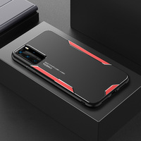 Luxury Hard Metal+Soft TPU Case For Huawei P20 P30 P40 Lite Honor 10 V 20 Mate 30 Pro Mobile Phone Cover Shell Shockproof Bumper