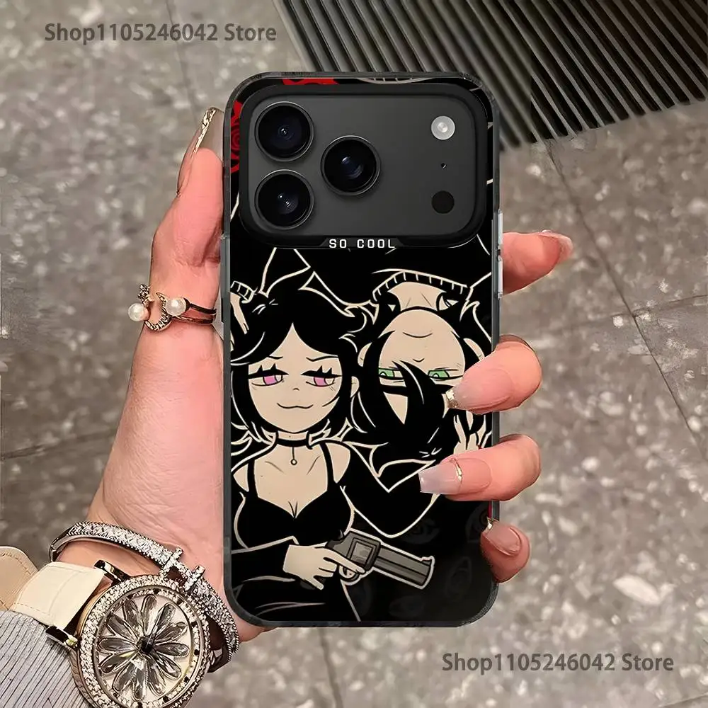 Игра The Coffin of Andy LeyLey для Black Candy Matte Cover iPhone 17,16,15,14,13,12,11, Mini,Pro,E,SE4,XS,MAX