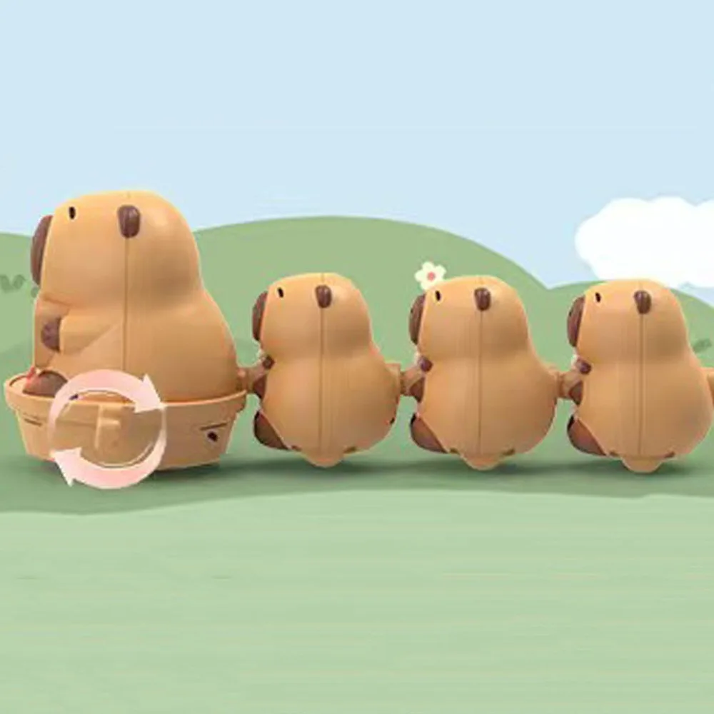 

Climbing Capybara Clockwork Toys Cartoon Cute Capybara Wind-up Toy Interactive Funny Clockwork Model Toy Baby/Toddlers