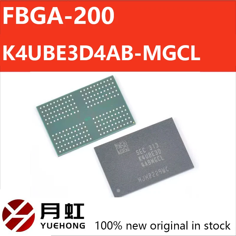 K4UBE3D4AB-MGCL BGA200 LPDDR4X 4GB Memory Chip Brand New Original