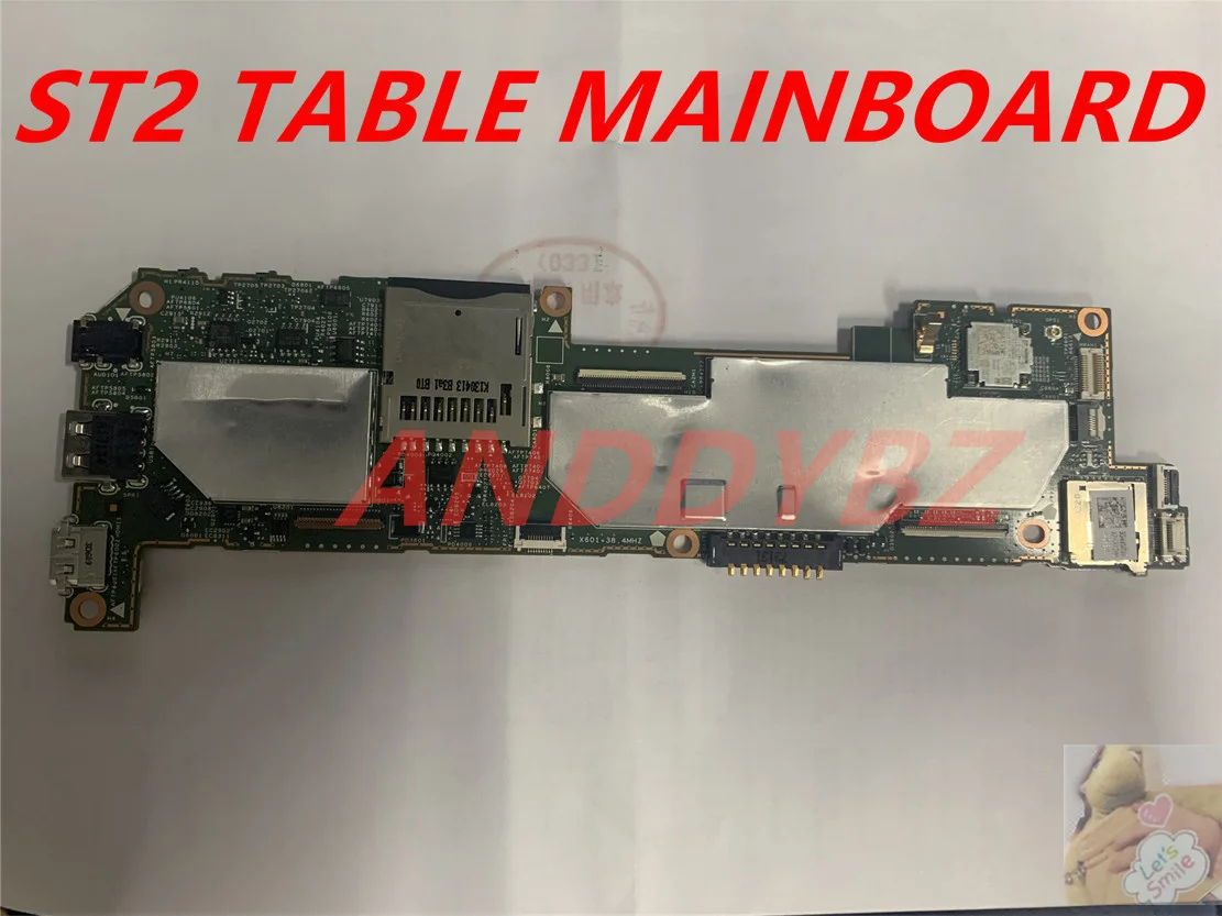 0Y7D76 CN-0Y7D76 Y7D76 FOR DELL Latitude 10 St2 Tablet MAINBOARD DLP10 MB 47JY4 WITH 2GB RAM AND 64GB SSD Tested Fast Shipping