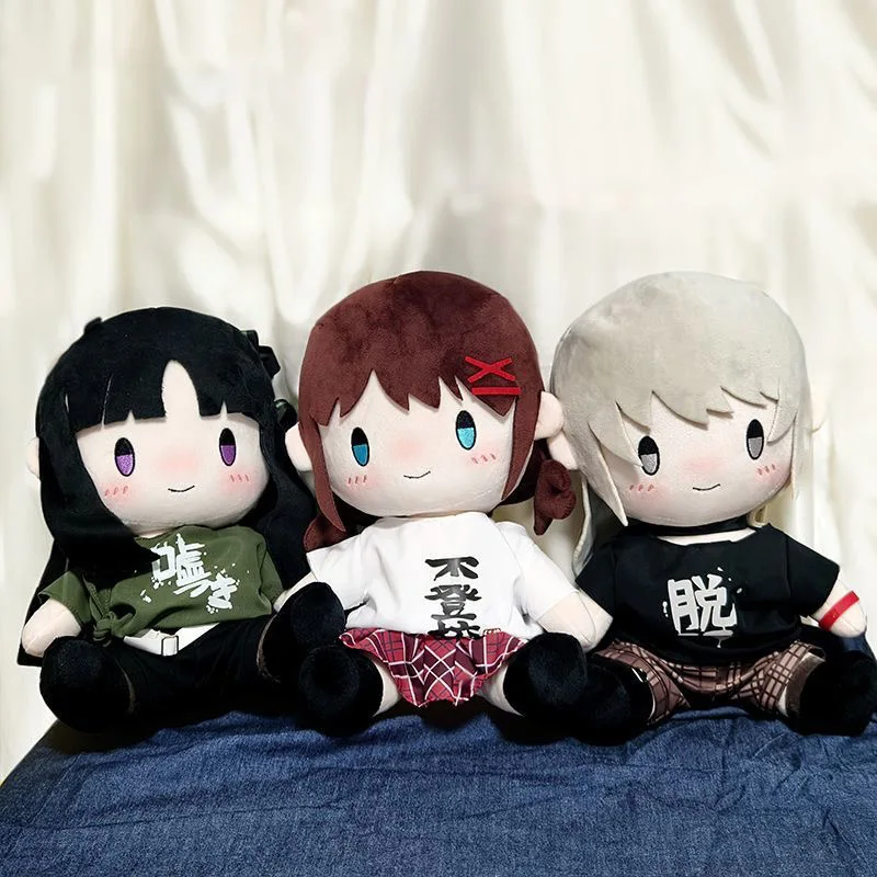 

30cm GIRLS BAND CRY Plush Toys Anime ISERI NINA EBIZUKA TOMO KAWARAGI MOMOKA Stuffed Dolls Plushie Pillow Figure Christmas Gifts