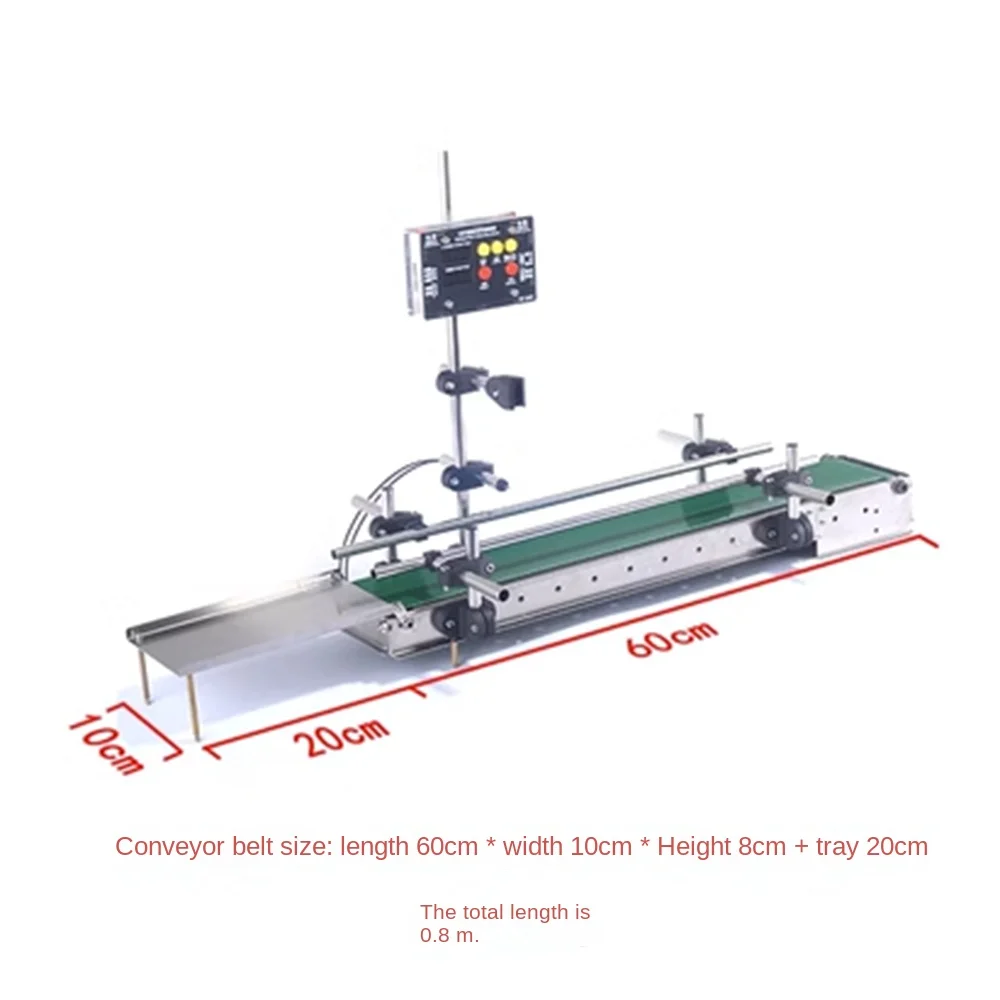 Imagem -03 - Correia Transportadora Impermeável Automática Controle Digital Pequeno Produção