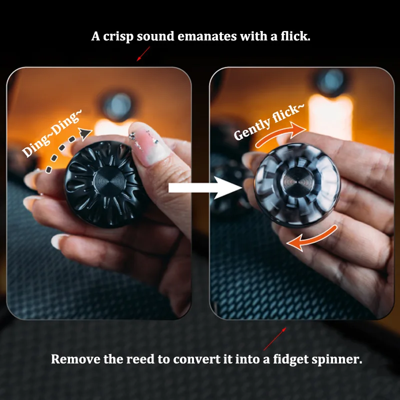 メチリス EDC フィジェットトイ メカニカル減圧コイン フィジェットスピナー メタルハプティックコイン ADHDツール デスクトップ楽しい減圧玩具