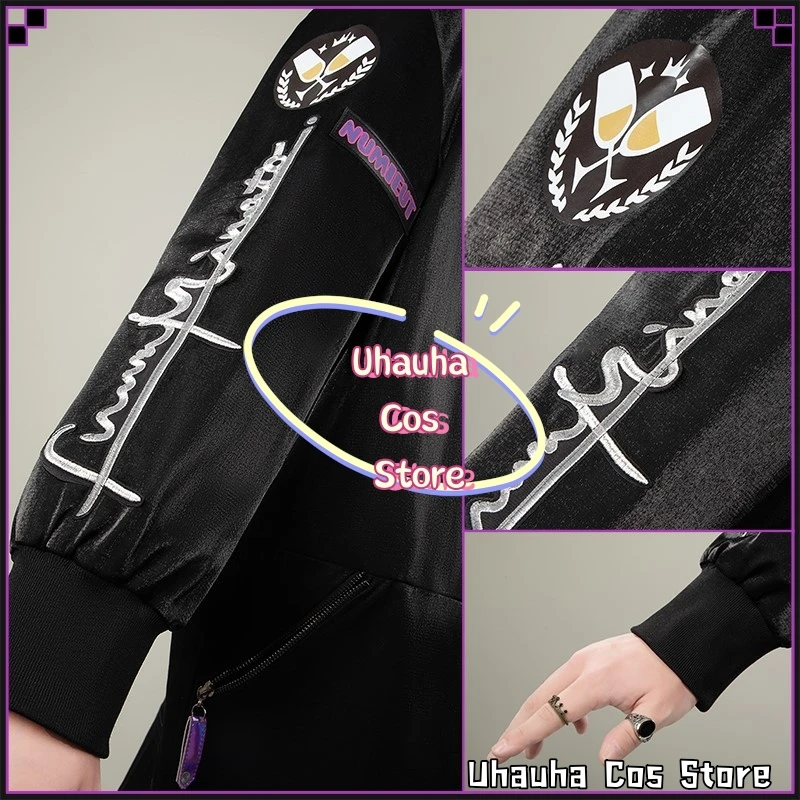 {Uhauha Cos} أزياء Nijisanji Minase Soku الجديدة التأثيرية أزياء أنيمي نمط لعب الأدوار بدلة الهالوين Disfraz Mujer