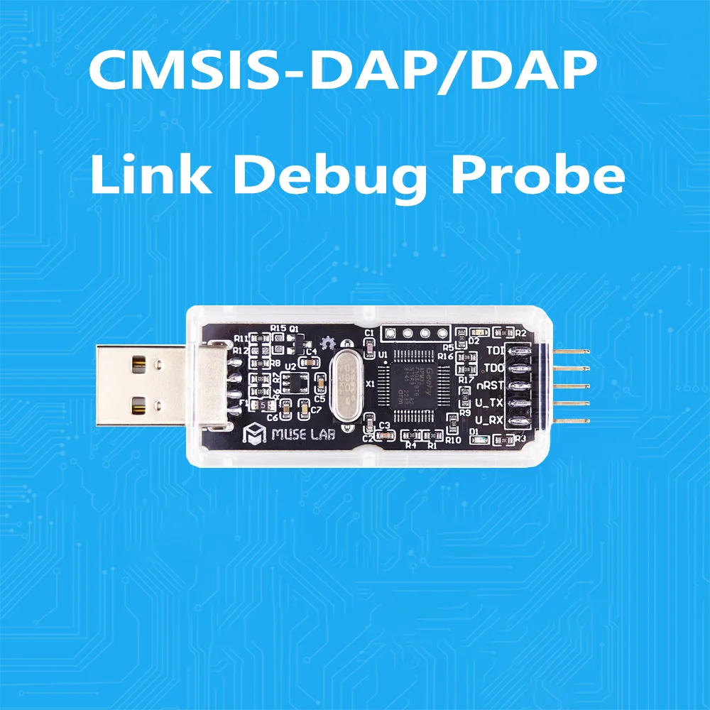

CMSIS-DAP/DAPLink Debug Probe STM32 NRF51/52 ARM Cortex-M MCU JTAG/SWD/CDC Serial Port/Drag