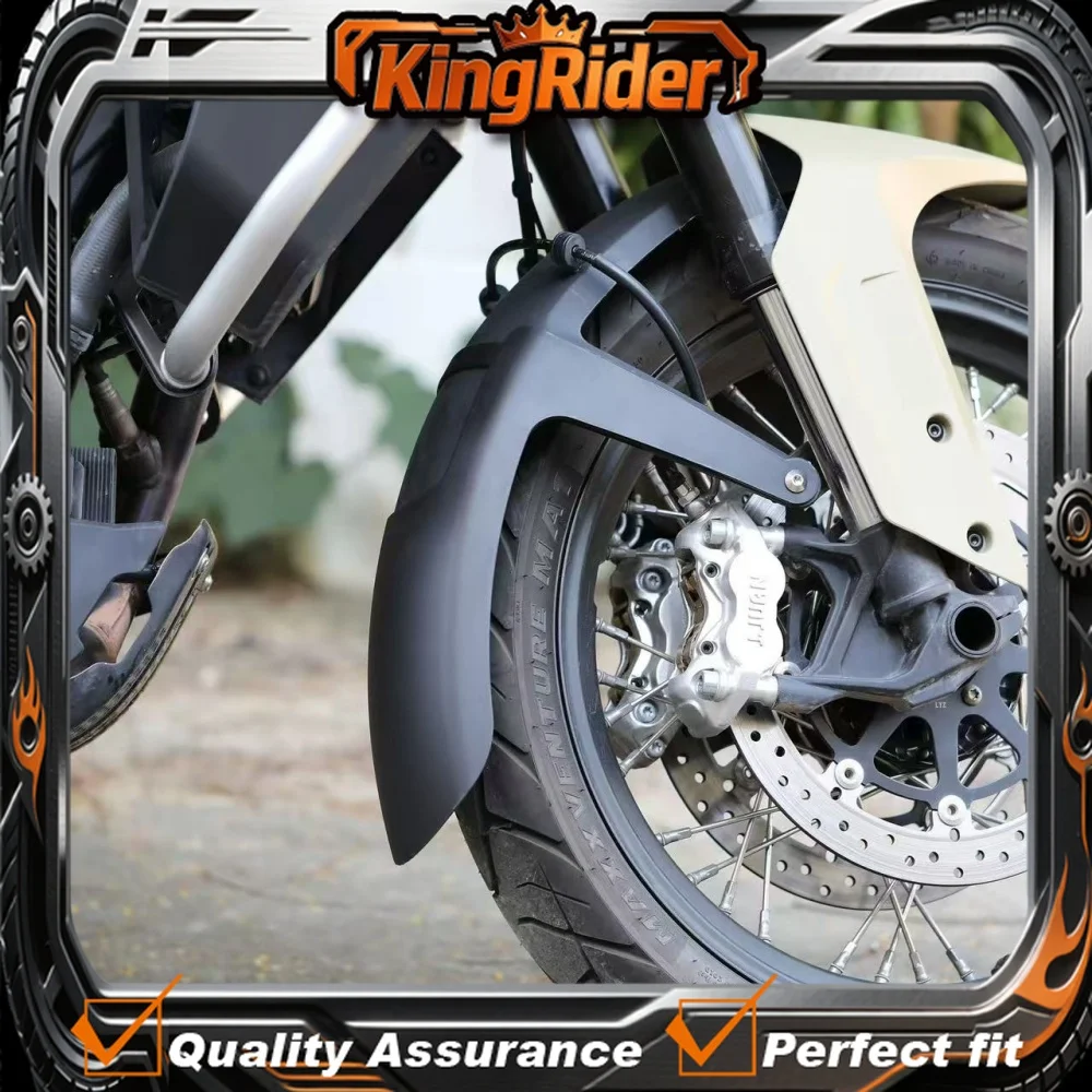 

Motorcycle modification: extended front fender, front mudguard, front wheel fender accessory suitable for 800MT and 700MT.