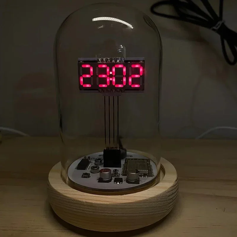 E-Electronic Diy Design Verschillende Tijd 2024 Nieuwe Luxe Handgemaakte Modernmode Klokkendesktop Decoratie Geschenken