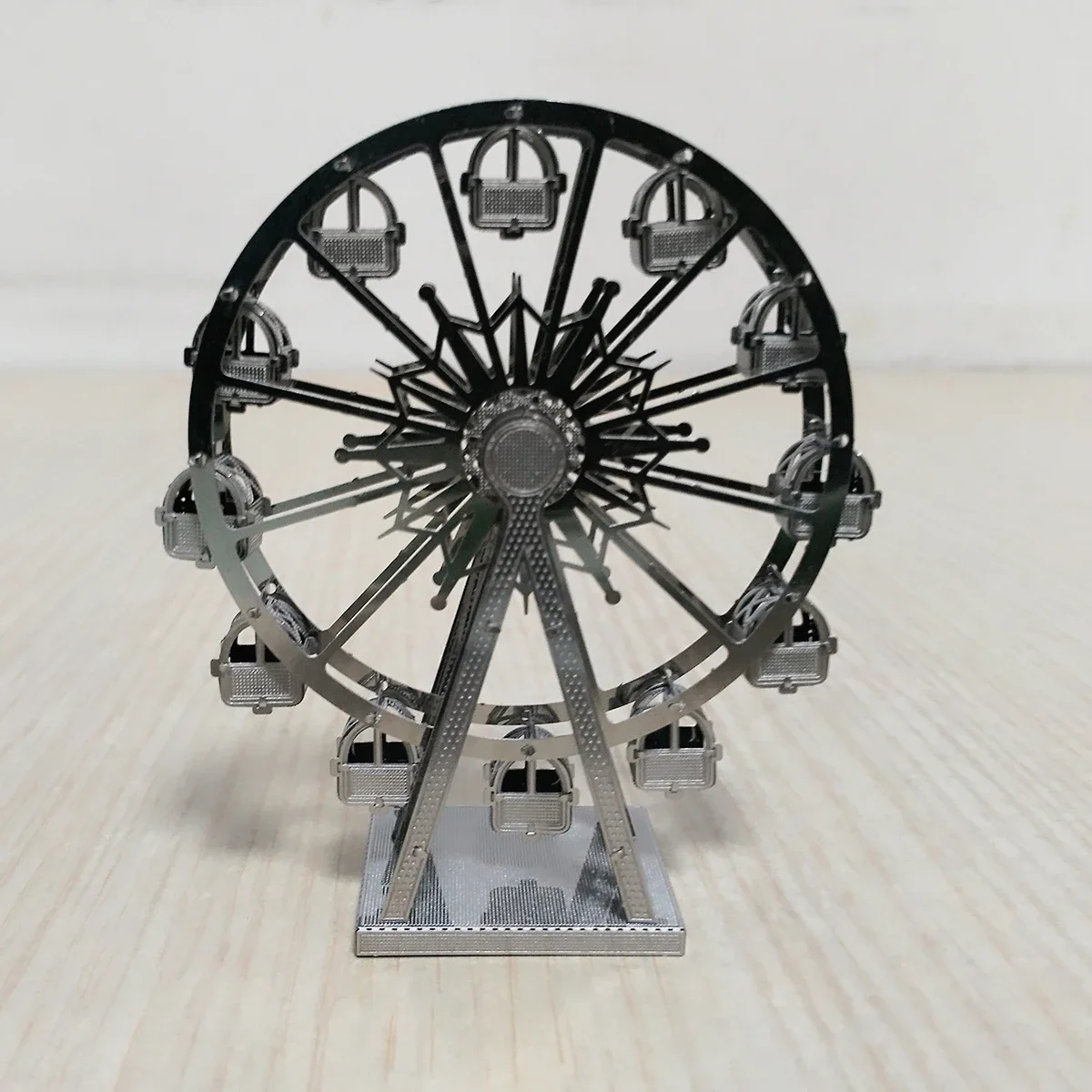 Riesenrad 3d drei dimensionale Metall Gebäude Puzzle DIY handgemachte Puzzle montiert Modell Spielzeug klein