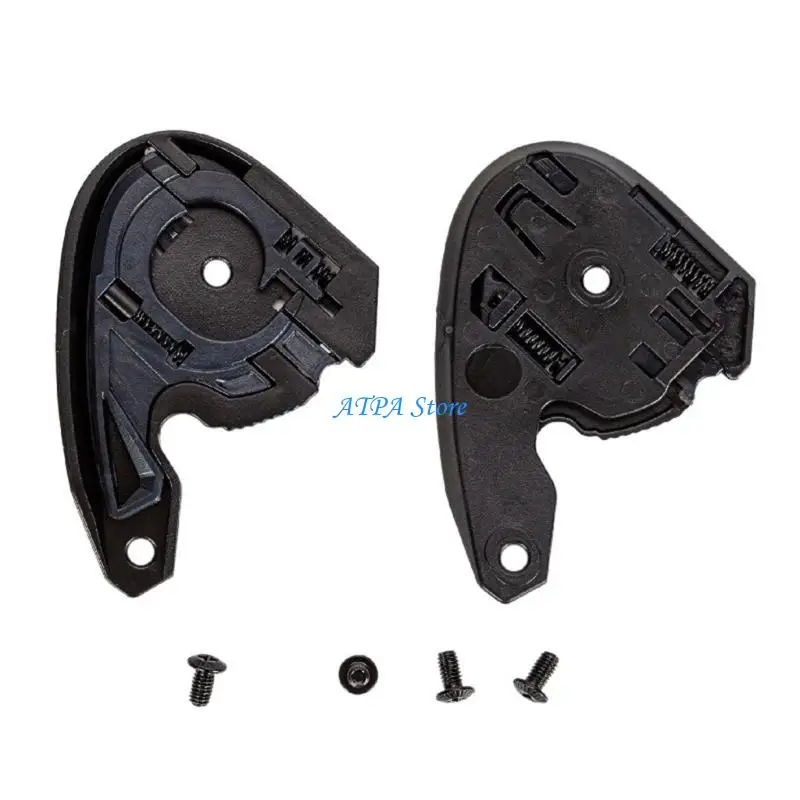 

U13C Easy Installation Helmets Bottom Base Mount Support Secure Attachment Suitable for HJC C10 Improve Motorbike Safety 2pcs