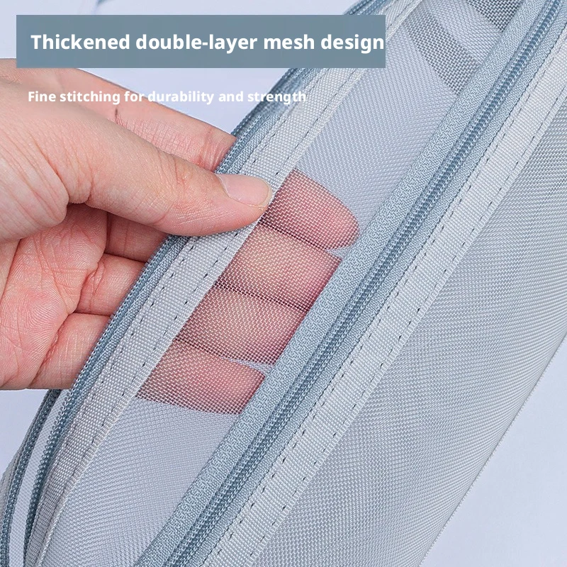 Çift Katmanlı Şeffaf Örgü Kale - Clear Mesh Pencil Pouch For Exam incelemesi ve fiyatı