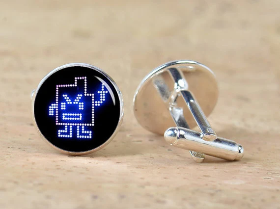 Unisex Computer Circuit Board Cufflinks