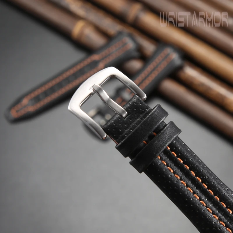 High Quality Leather Strap Suitable For Seiko SNL029P2 021P1S NA595P2 SNL017 Bracelet 27mm X 15mm Watch Accessories