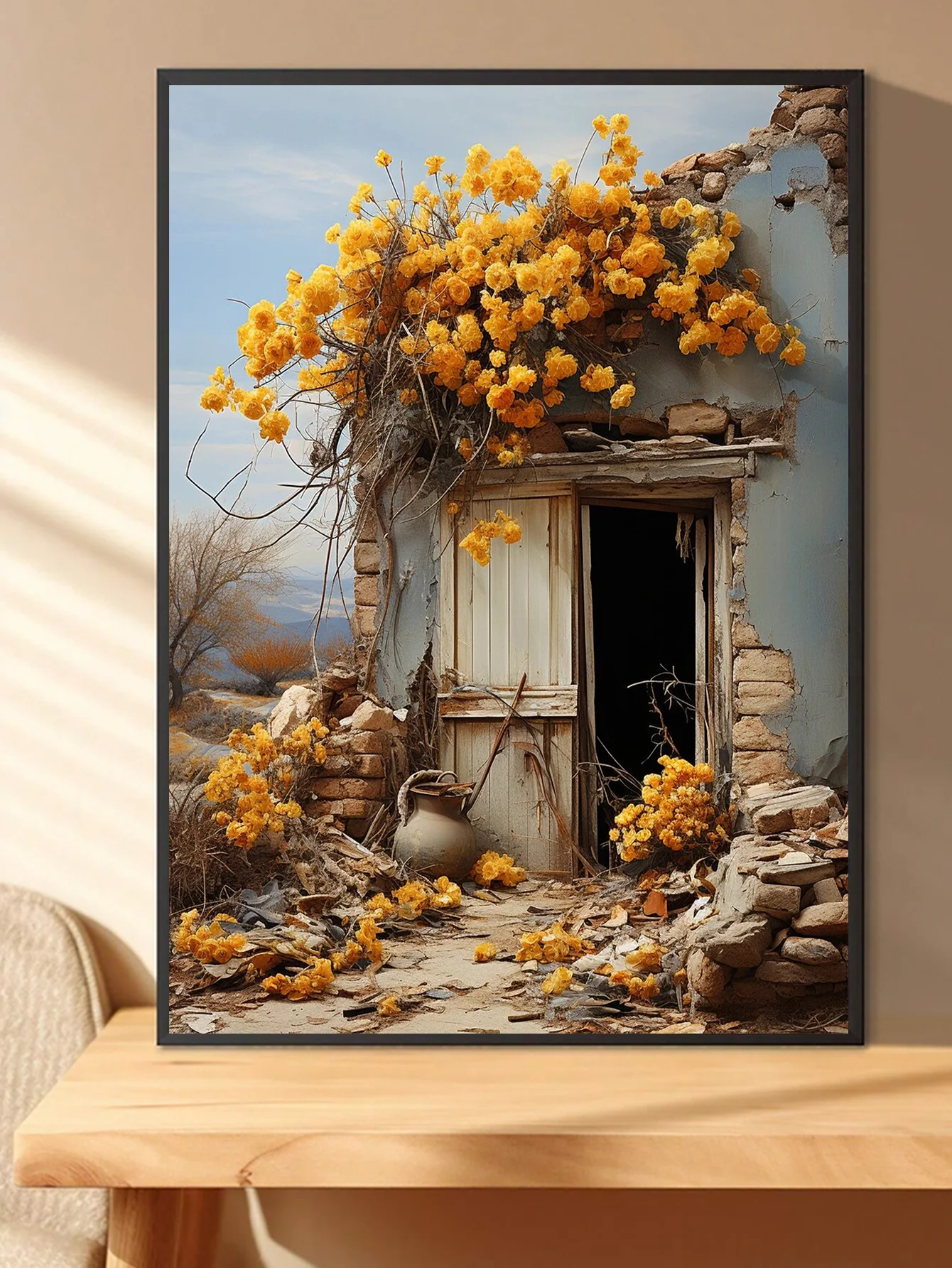 

Цельная осенняя дверь, алмазная живопись своими руками, набор аксессуаров для алмазной живописи «сделай сам», подходит для домашней жизни