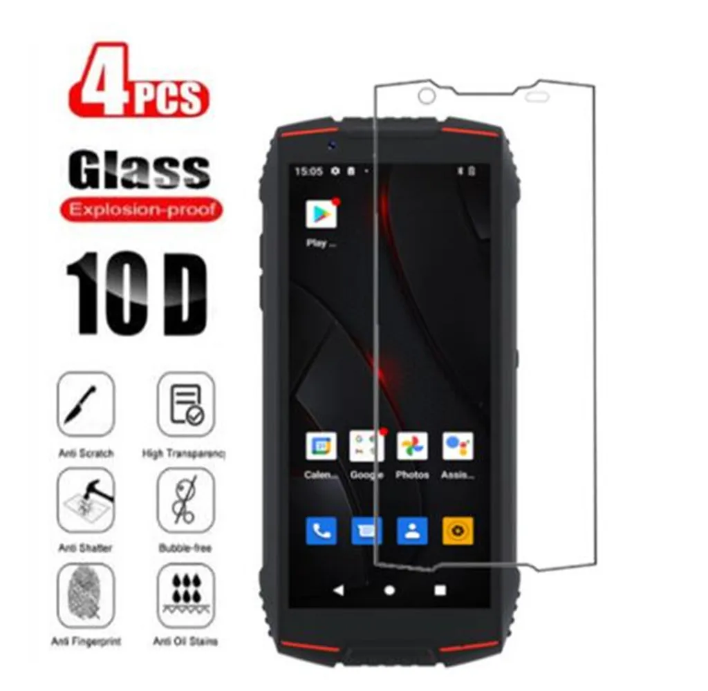 4Pcs Tempered Glass For Cubot KingKong Mini 3 King Kong Mini3 Screen Protector Phone Protective Glass Film 9H