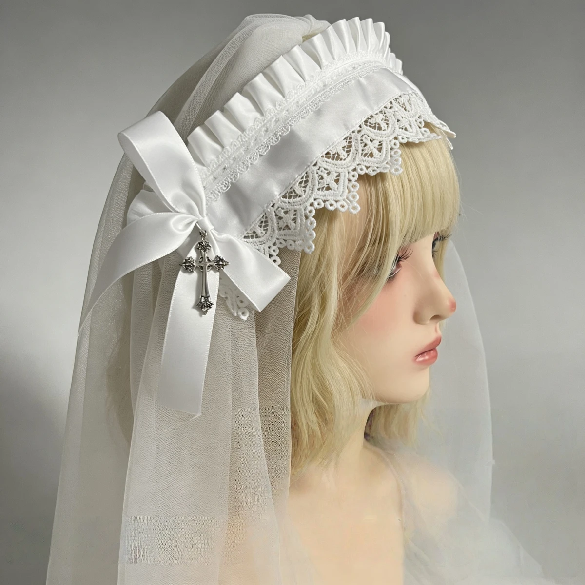 Mahkota Lolita, Selendang Bord - Embroidery Veil ulasan dan harga