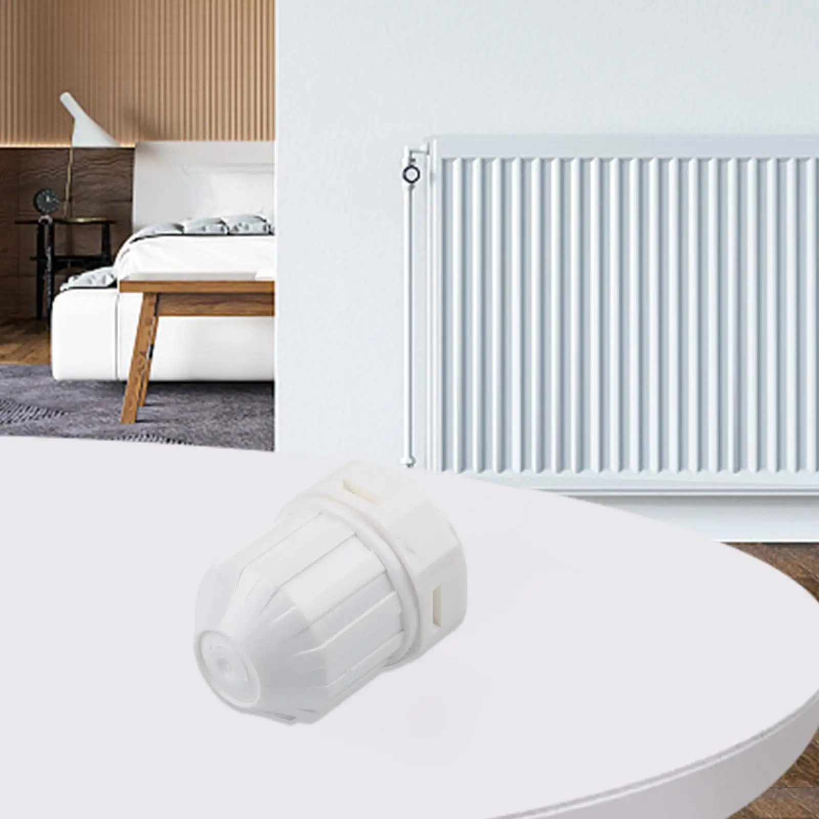 Water Distributor Regulating 4PCS M30X1 5 Thread Suitable for Radiator Thermostats and Floor Heating Valve Switches