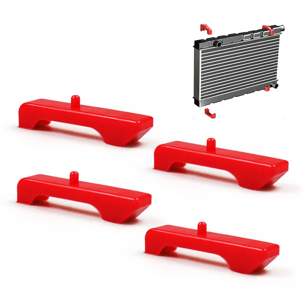 

For 1973-87 Chevy / GMC C & K Trucks 7-1711 Red Urethane GM Style Small Block Engined Radiator Isolators