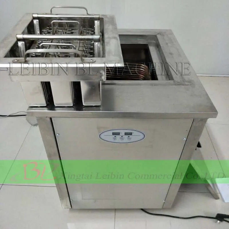 

Free shipment to door commercial kitchen 1 mold ice popsicle making machine ice lollipop maker