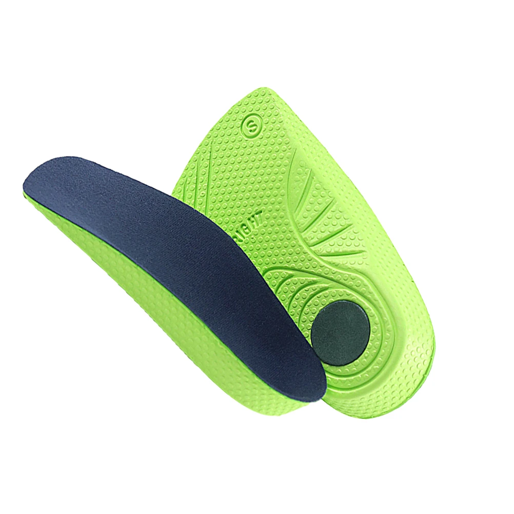 Plantillas absorbentes de golpes, cojín de Gel, soporte para pies, almohadillas para zapatos, soporte para arco deportivo, herramienta duradera para el cuidado de los pies