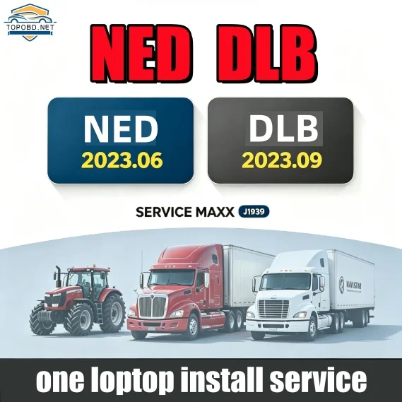 2023 DLB and NED for Navistar Engine Diagnostics NED Diamond Logic Builder DLB One Laptop Instal and Service MAXX 2017