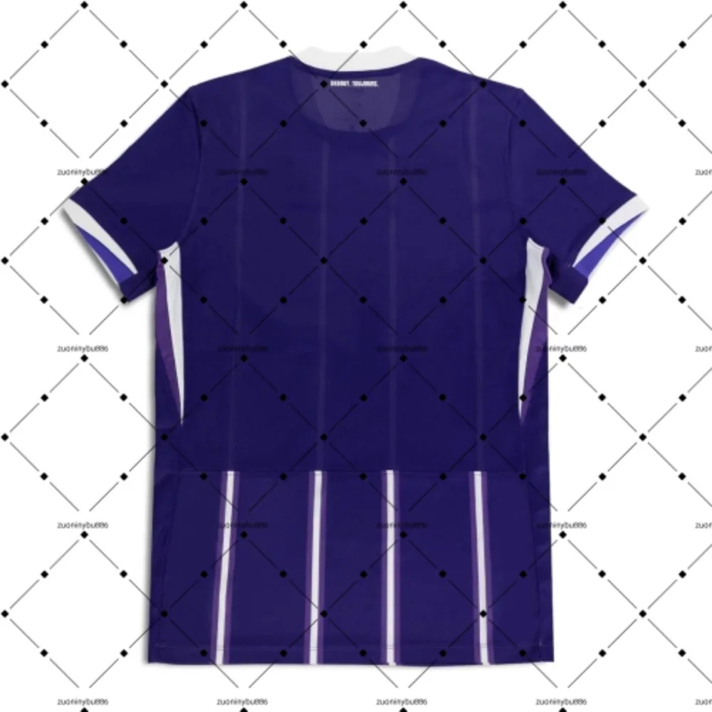 2026-27 Toulouse FC Bremen Home and Away Jerseys, T-shirts with Digital Printing Patterns, Sports Breathable Short Sleeves