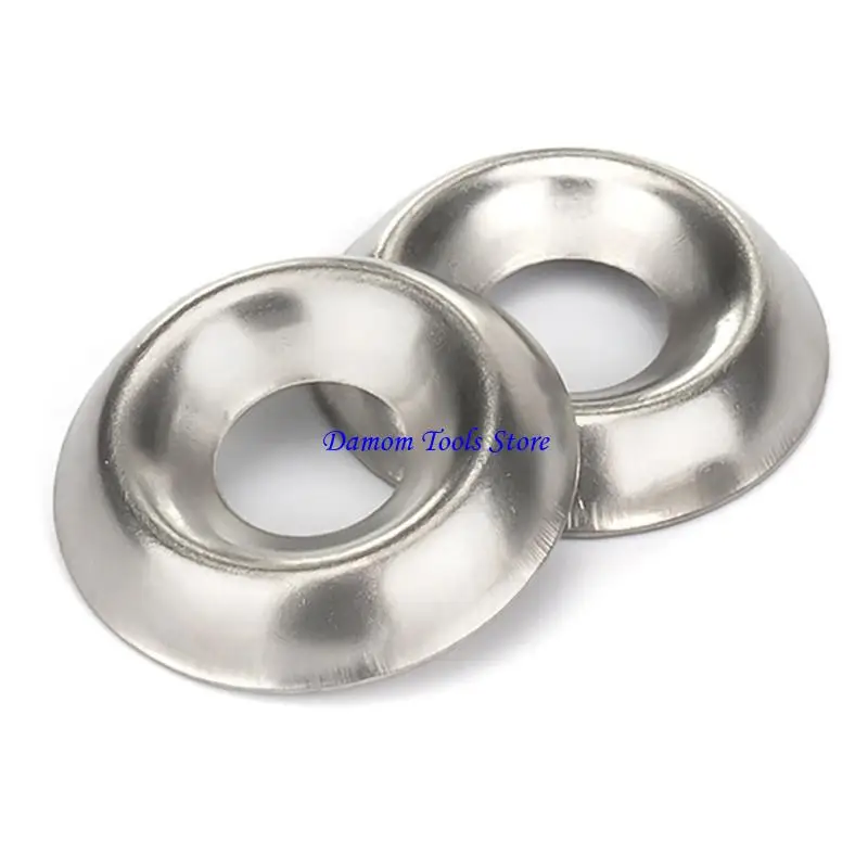 57BE 295pcs Steel Finish Washers Set Countersunk Designs Cup Countersunk Washers set for Aesthetic Appearance & Durability
