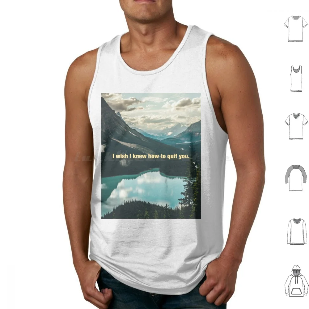 Bromo Tank Tops Print Cotton Cinema Brokeback Mountain Heath Ledger Queer Cowboy Cowboys Mountain Movie Jake Gyllenhaal