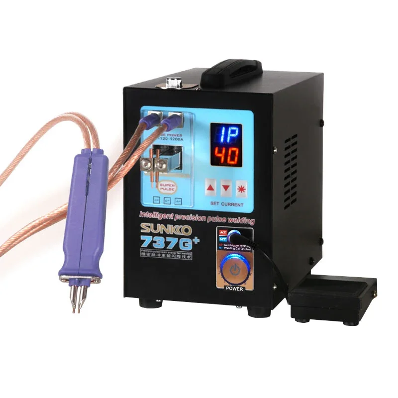 220V/110V 737G+ Battery Spot Weld Machine for Cylindrical Battery Pack