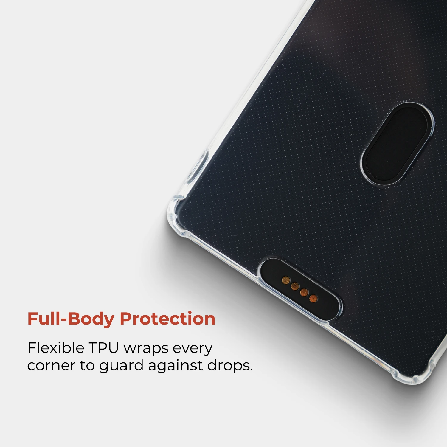 Twosheep – urocze etui pasujące do modeli XTEINK X4 Pro i XTEINK X4Pro. Odpinane, przezroczyste etui z TPU z magnetycznym zamknięciem, cienkie, ochronne. — zdjęcie produktu 5