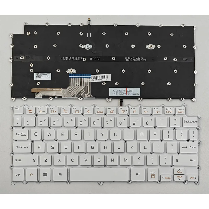 New For LG Gram 13Z980 13Z990 14Z980 14Z990 Laptop Keyboard US