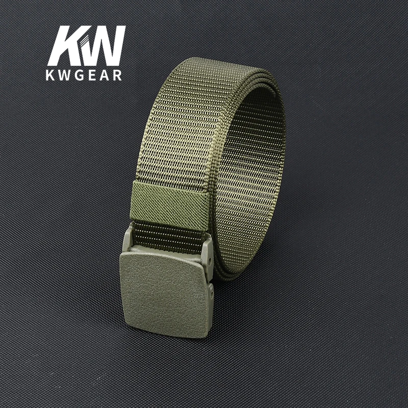 WADSN  Automatic Buckle Nylon Belt Outdoor Hunting Multifunctional Tactical Canvas Belt High Quality Men's Belt