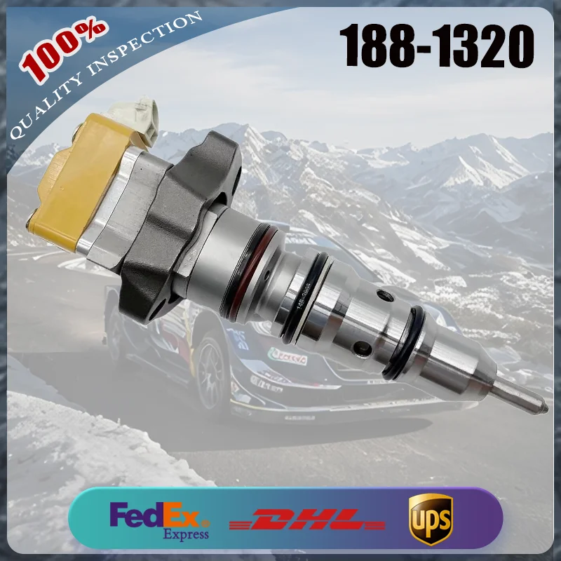 Common Rail Diesel Fuel Injector 188-1320 1881320 For Caterpillar 3126B 3126E Engine New Compatible Part