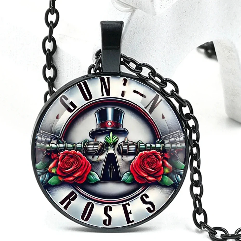 Rare GUNS N ROSES skull orgnal vntage metal Pn de… - Gem