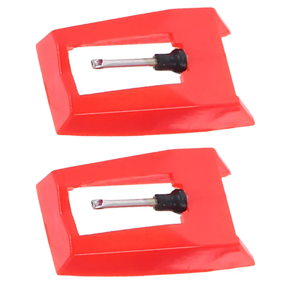 

2pcs for Vinyl Record Player Needles Replacement Turntable Needle Replacement Turntable Plastic Excellent Sound Quality