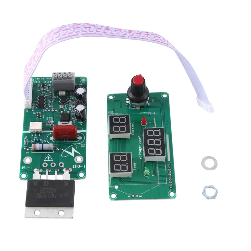 Codificador de un solo pulso, soldador por puntos 100A, máquina de soldadura, transformador, placa controladora, módulo de Control de tiempo