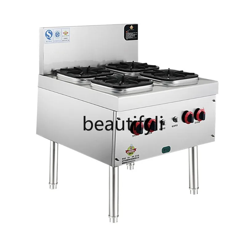 

Commercial Natural Gas Stove Hot Pot Stove Special Multi-Burner Gas Stove with Flameout Protection