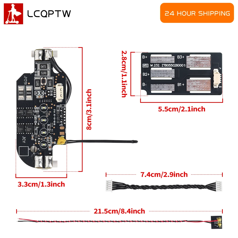 For Xiaomi Mi Drone 4K& 1080P Battery BMS Protection Circuit Board Battery BMS Protection Accessories Replacement Parts