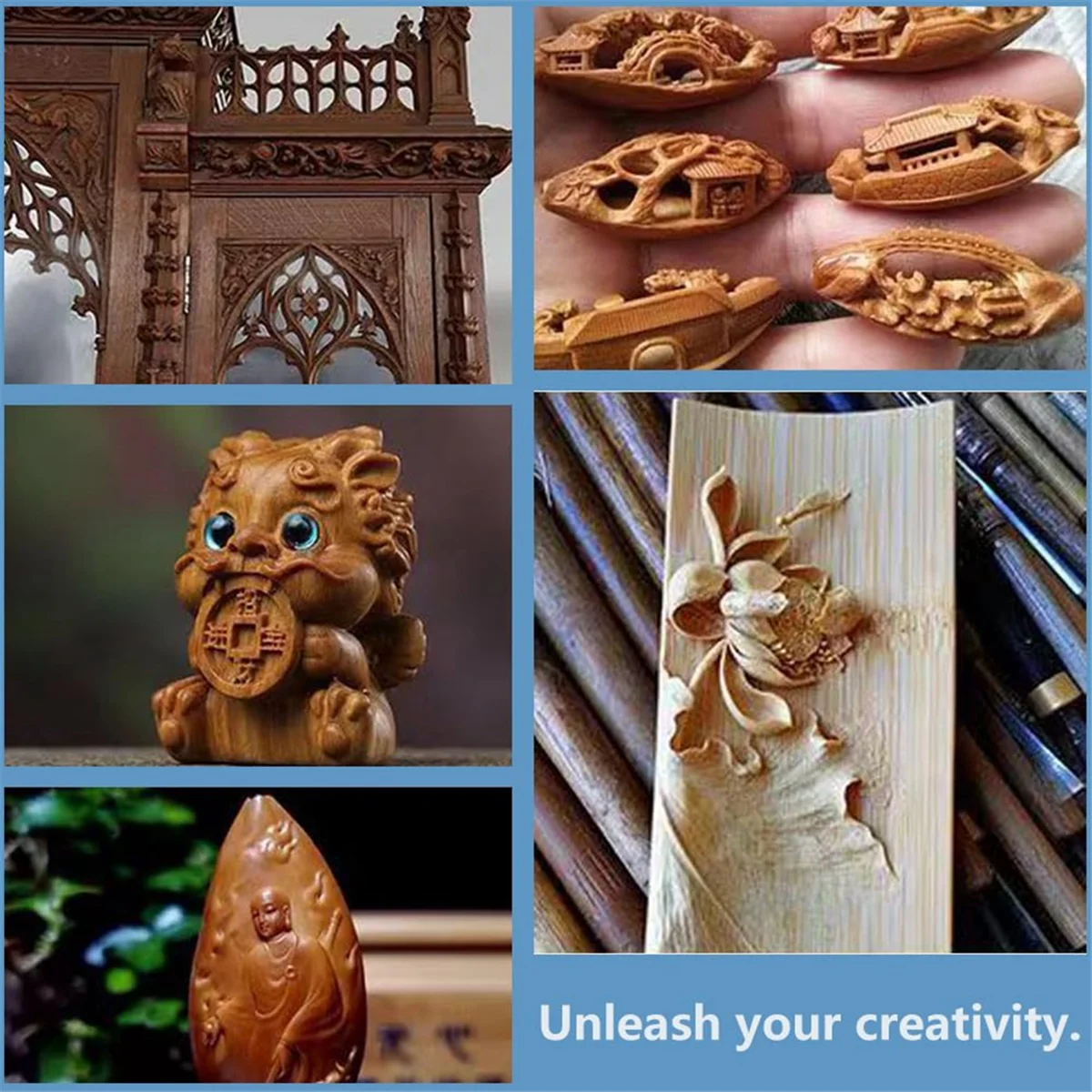 AT77 Wood Carving Drill Bits Set for Rotary Tool 6Pcs Engraving Drill Accessories Bit Wood Crafts Grinding Tool 3mm