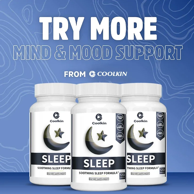 Sleep Supplement - Contains Chamomile and Valerian Extracts To Deepen Sleep Quality