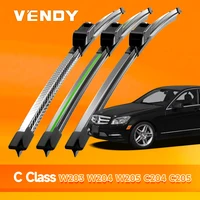 2 uds para Mercedes Benz Clase C W203 W204 W205 C204 C205 2000-2020 limpiaparabrisas delantero accesorios ventana de parabrisas