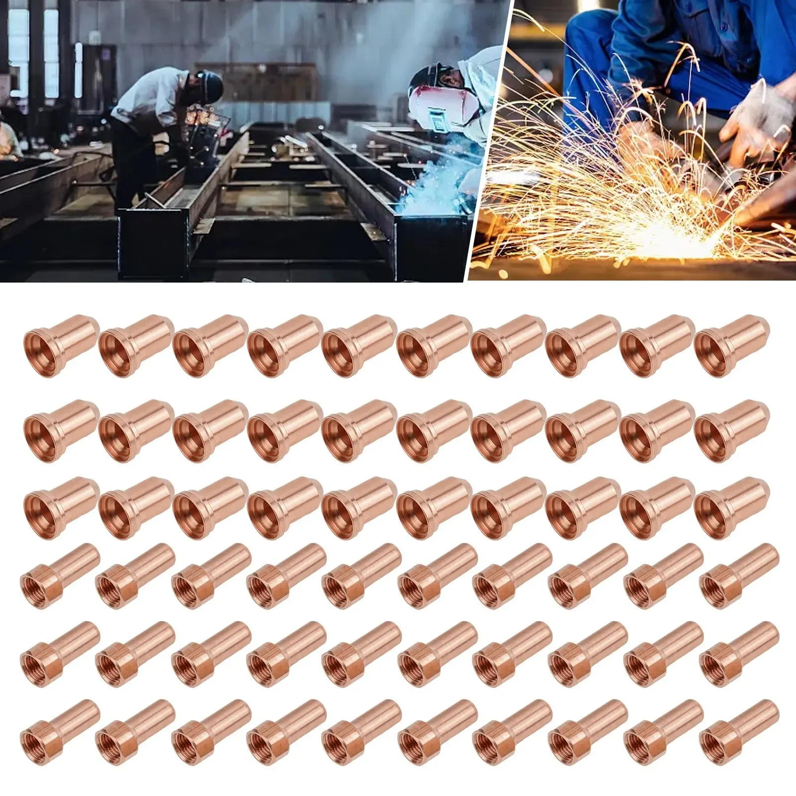 60pcs PT 80 PT80 IPT 80 Plasma Cutter Torch Electrode 1 0mm Tips Stable Performance Durability and Reliability