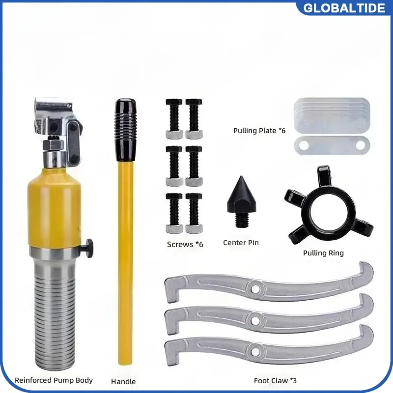 5T 10T 15T Integral Hydraulic Puller Two Three Claw Bearing Removal Tool Professional Heavy Duty Separator Extractor For