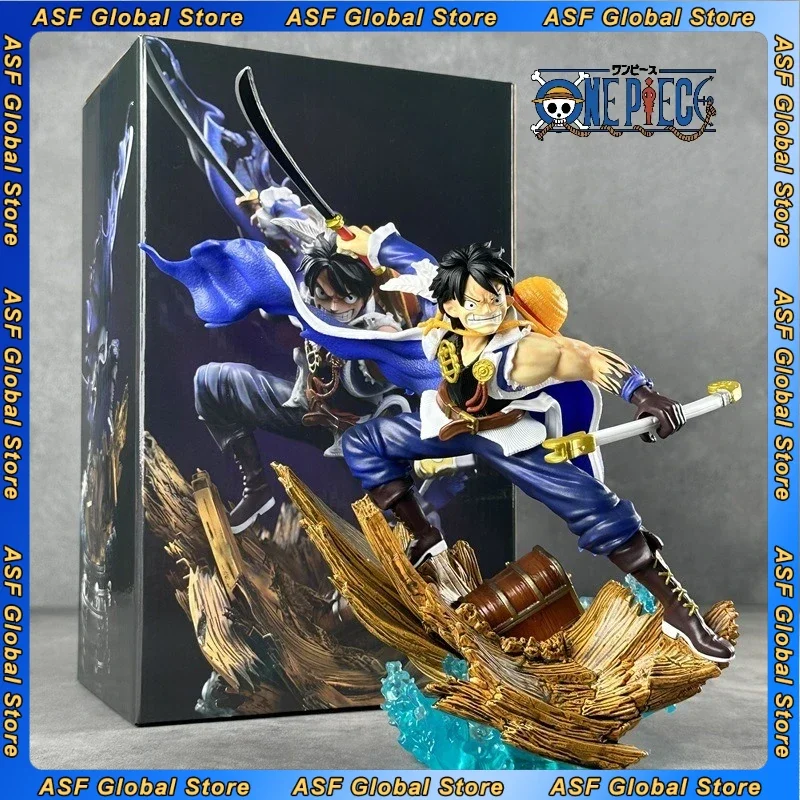 

27cm New One Piece Luffy Anime Figure Peripheral PVC Model Scene Statue Desktop Decoration Ornaments Kids Birthday Gifts Toys