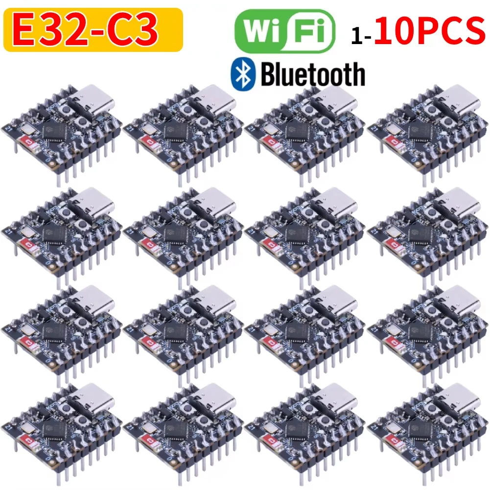 Placa de Desarrollo Super Mini WiFi Bluetooth para Arduino 32-C3, Placa IOT C3 Dev con Chip C3FN4, Soldada y No Soldada